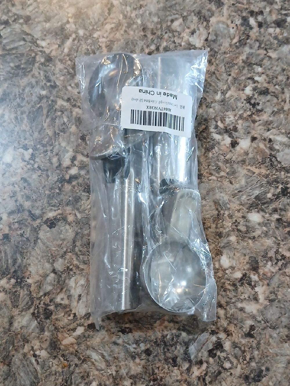 Stainless Steel Ice Cream Scoop and Portioning Spoon Set